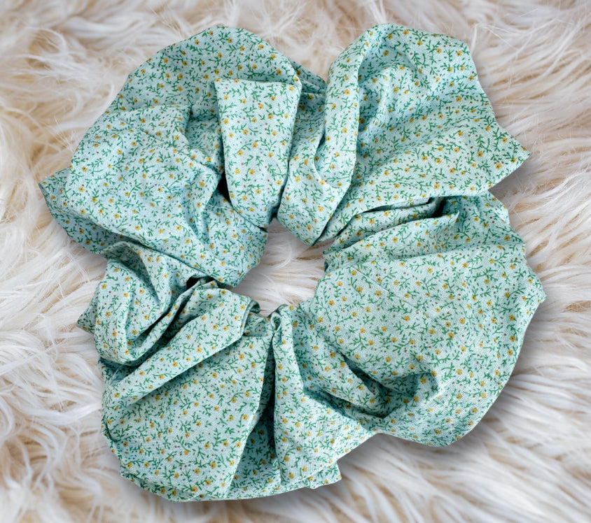 Ditsy Blue XL Scrunchie