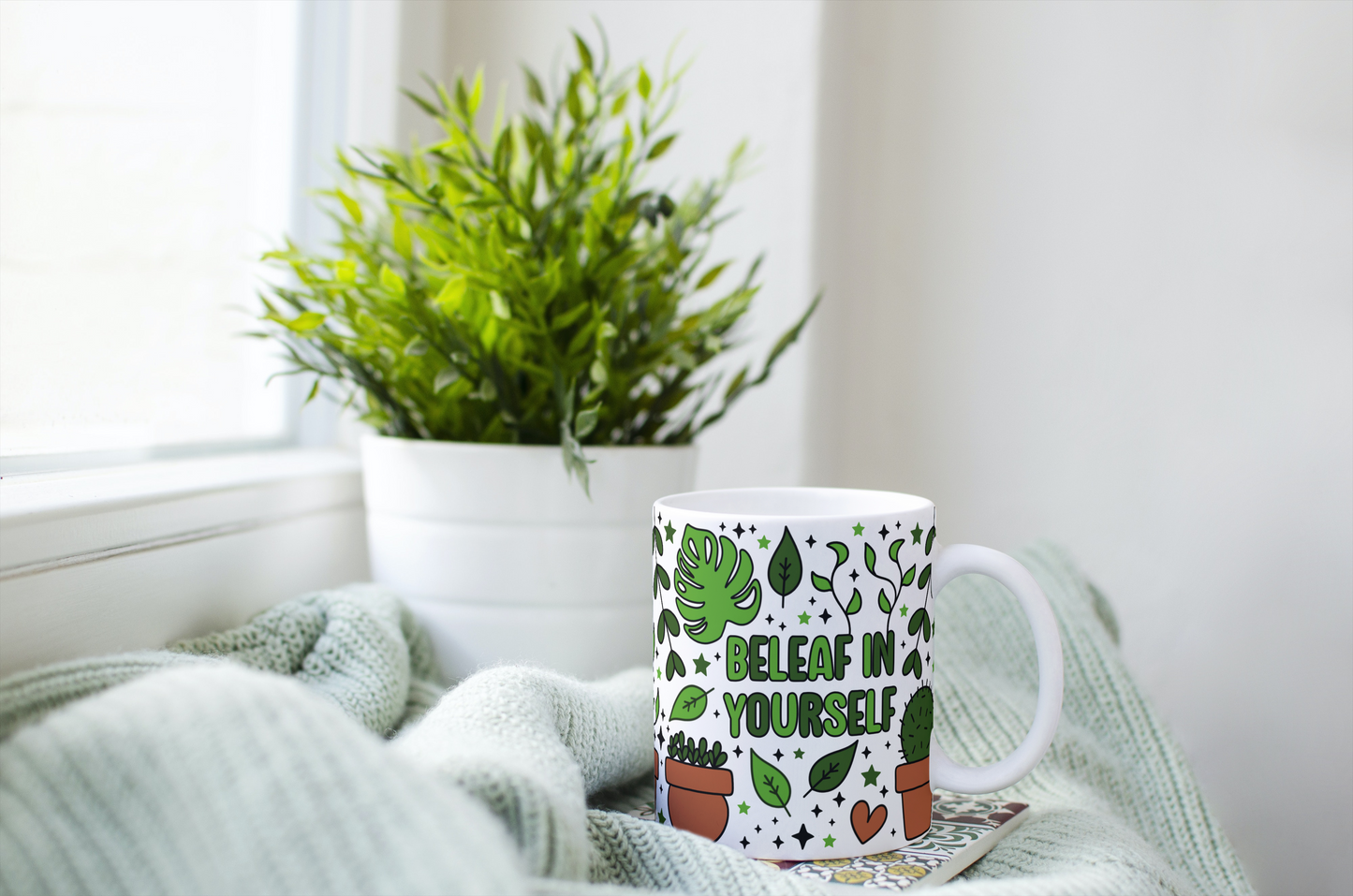 Beleaf in Yourself Mug