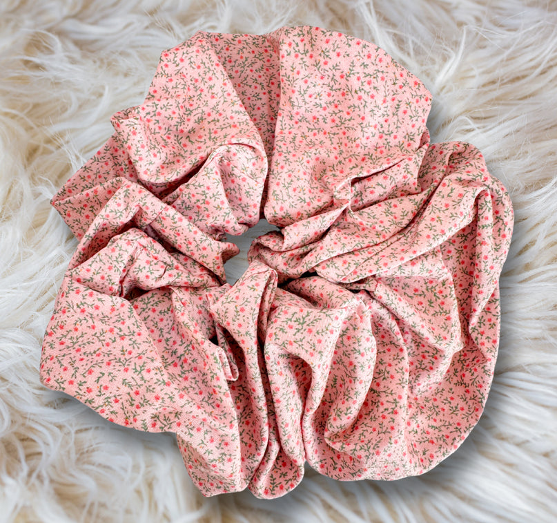 Ditsy Pink XL Scrunchie