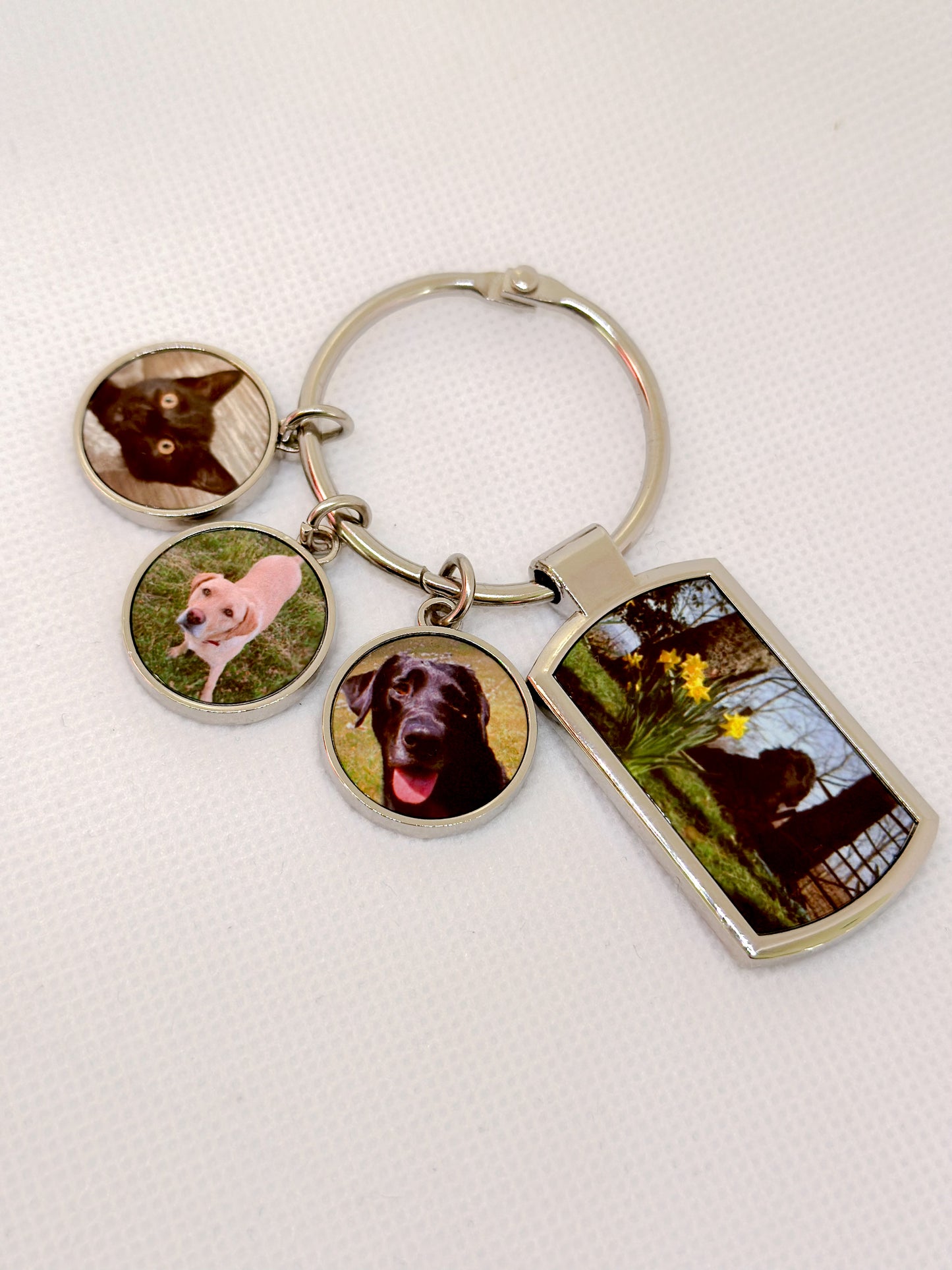 Three Charm Keyring