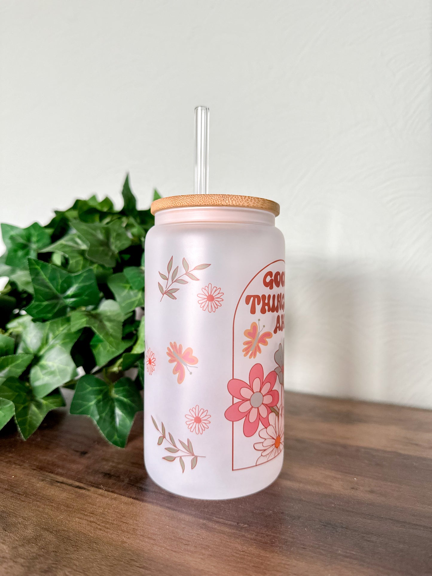 Good Things Ahead Glass Libbey Cup