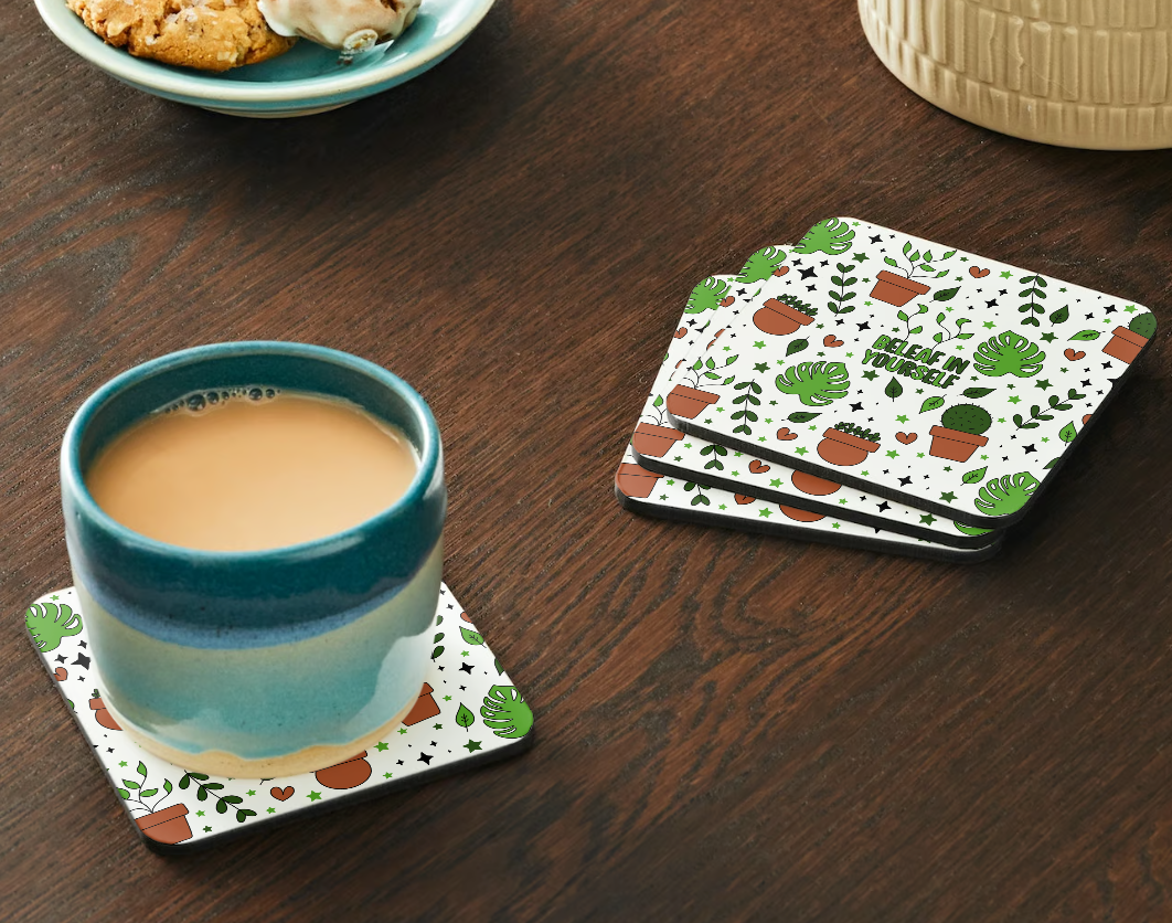 Beleaf in Yourself Coaster