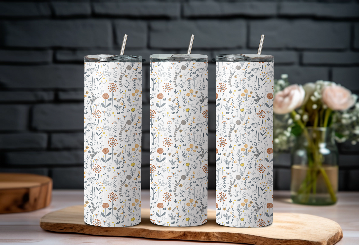 Ditsy Floral 20oz Tumbler