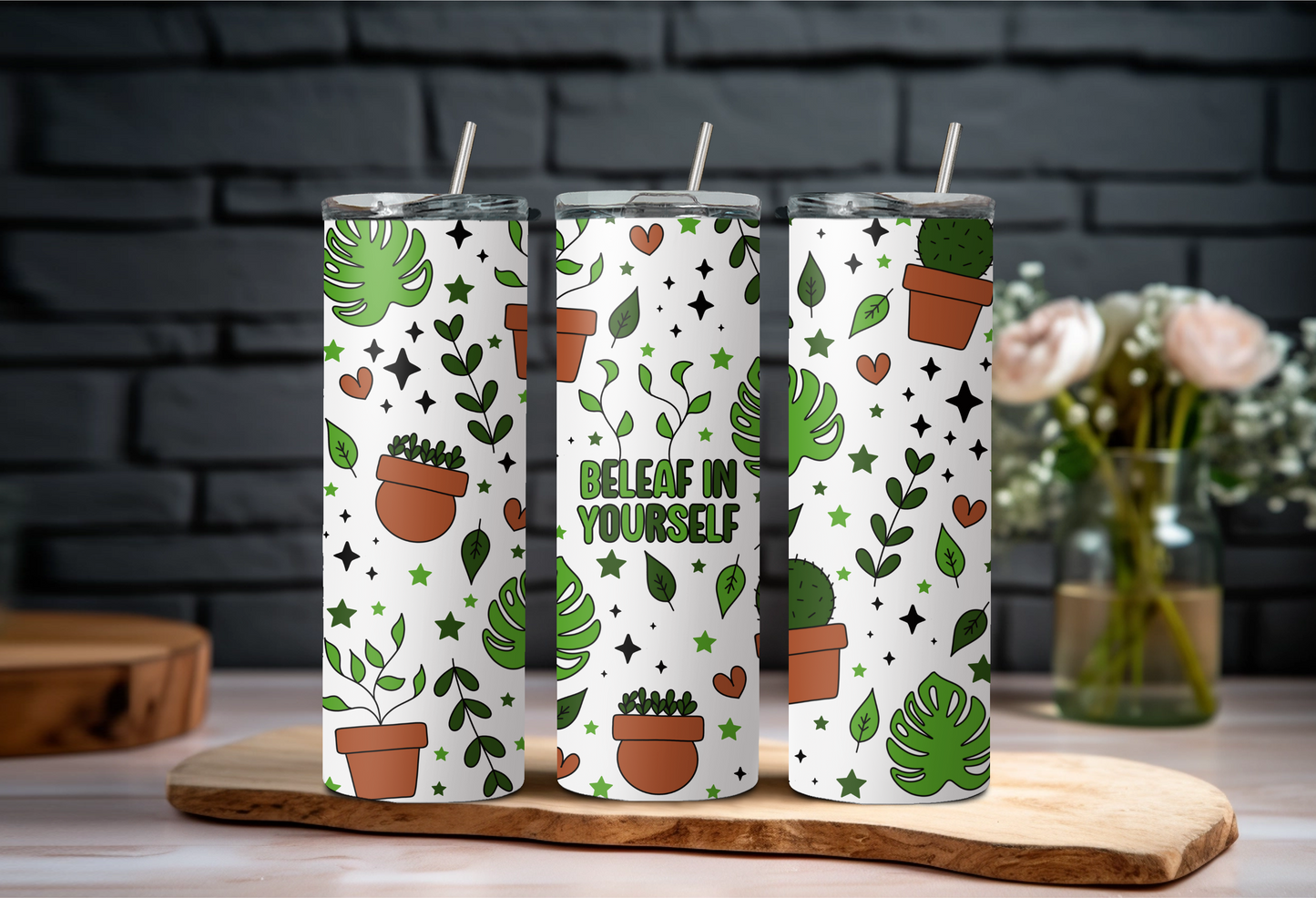 Beleaf in Yourself 20oz Tumbler