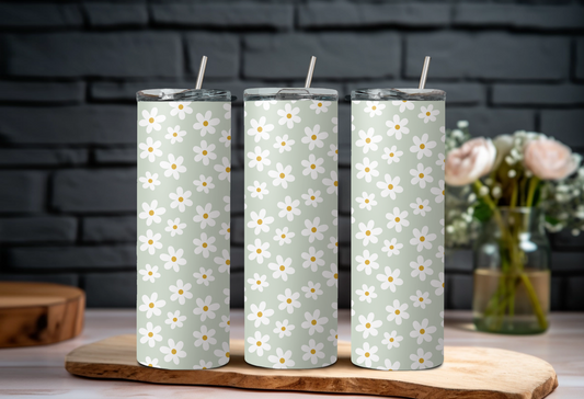 Sage Daisy 20oz Tumbler