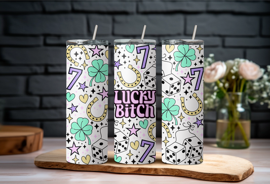 Lucky Bitch 20oz Tumbler