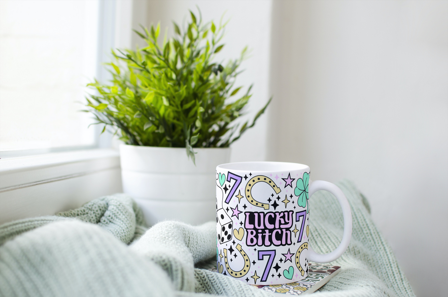 Lucky Bitch Mug