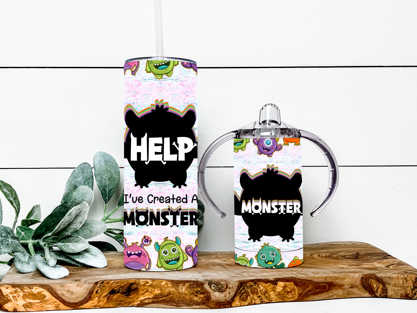 I Made a Monster Parent and Toddler Set