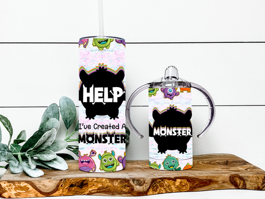 I Made a Monster Parent and Toddler Set