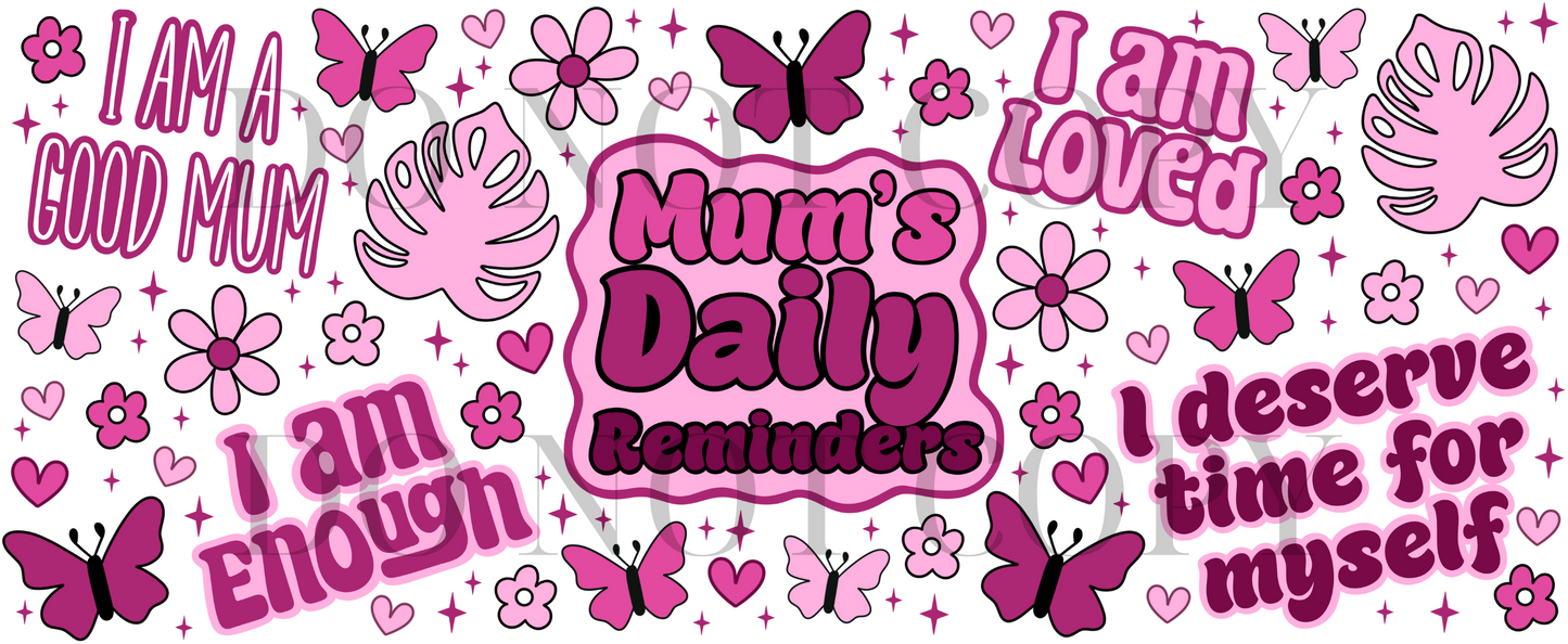 Mum's Daily Reminders Mug