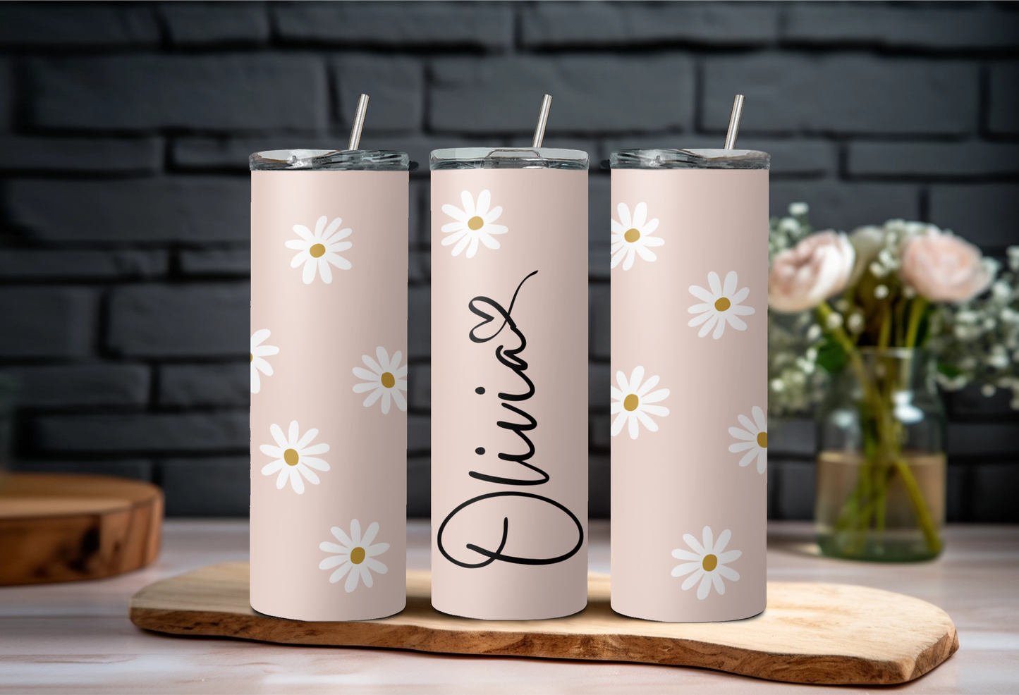 Daisy Name 20oz Tumbler