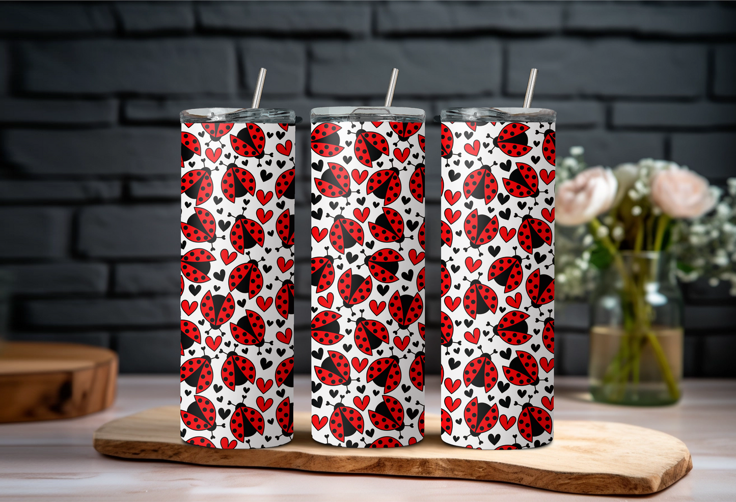 Red Ladybird 20oz Tumbler